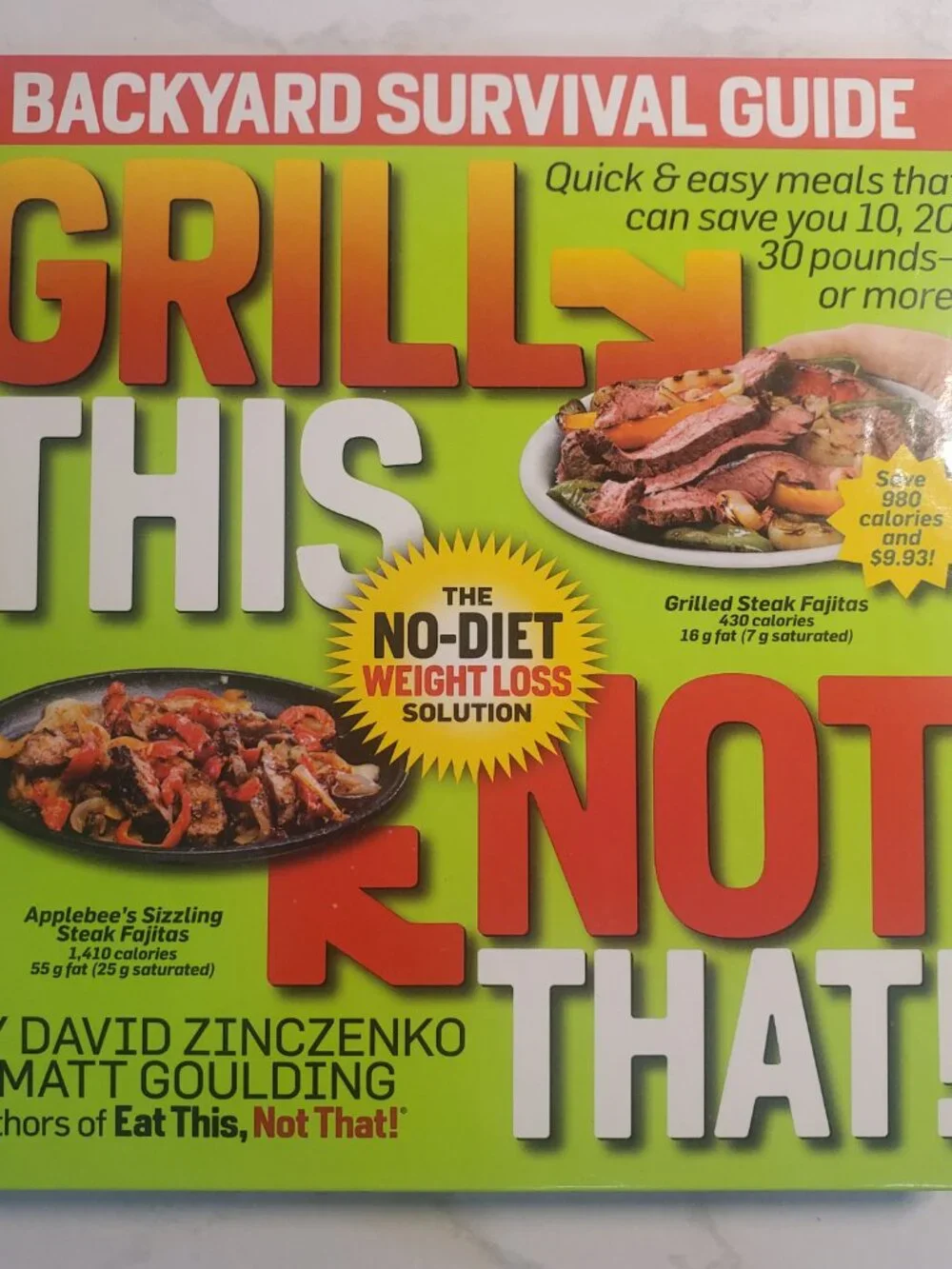Grill/Cook This Not That Cookbooks